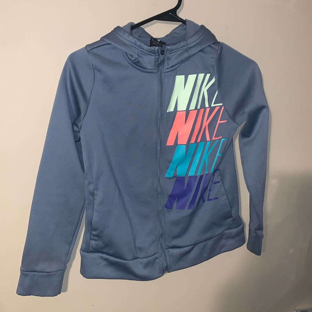 Nine Youth Medium Drifit Lightblue/gray Jacket